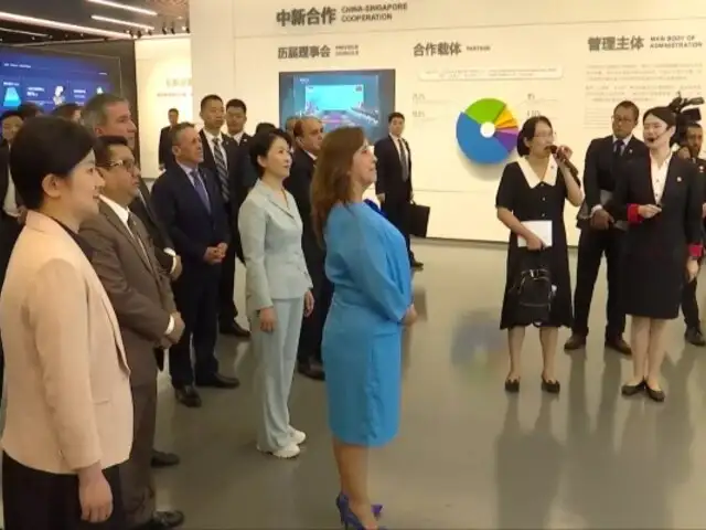 Presidenta peruana visita Suzhou en busca de mayor cooperación en energía verde