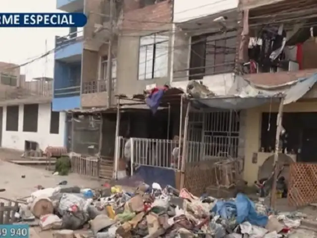 Atraían ratas y cucarachas en Comas: familia recicladora invadía calles de la urbanización Tungasuca