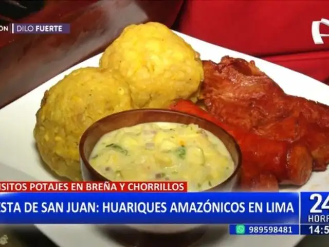 Celebra la Fiesta de San Juan con los mejores huariques amazónicos en Lima