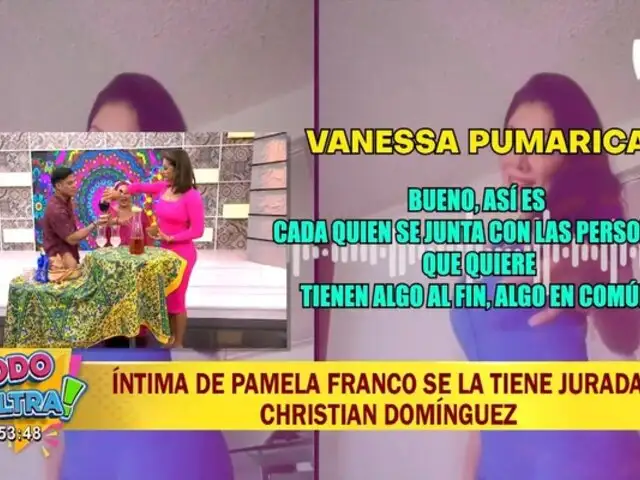 Vanessa Pumarica sobre ritual de amor entre Christian Domínguez y Karla Tarazona: "Me dio náuseas"