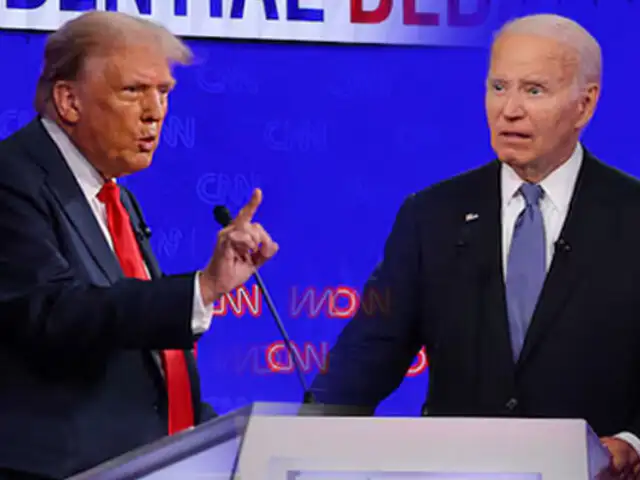 Donald Trump tras debate presidencial en EEUU: "El problema de Joe Biden es su incompetencia"