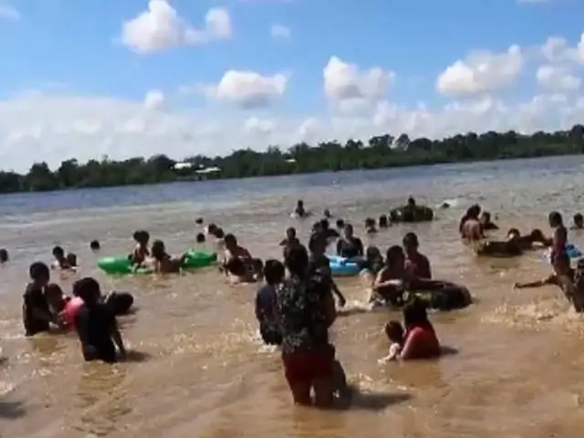 Pucallpa: familias abarrotaron la laguna Yarinacocha durante la Fiesta de San Juan