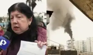 Bellavista llena de humo: denuncian que chimenea de fábrica contamina a toda una zona del Callao