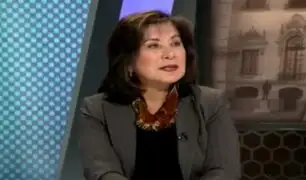 Martha Chávez: "Alberto Fujimori tiene derecho a expresar su interés de postular a un cargo"