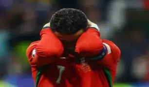Cristiano Ronaldo llora por fallar penal y entra en éxtasis tras vencer a Eslovenia