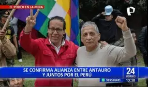 Antauro Humala formaliza alianza con Juntos por el Perú para las elecciones del 2026