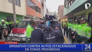 La Molina: decomisan vehículos por estacionamiento en zonas prohibidas