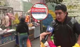 Comerciantes toman las calles de Surquillo tras un mes de cierre del mercado San Felipe: "Tenemos que trabajar"