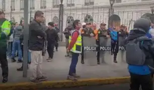 Metro de Lima: enfrentamiento entre fiscalizadores y trabajadores de la concesionaria de la Línea 2