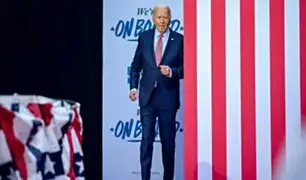 Joe Biden en la mira: le preparan instrucciones de cómo entrar y salir de escenario