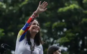 María Corina Machado: “La única manera de que Maduro se quede en el poder es a la fuerza”