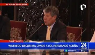 Humberto Acuña confirma haber invitado a Wilfredo Oscorima a unirse a APP