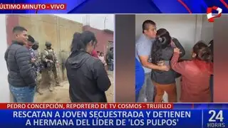 Recatan a joven universitaria que fue secuestrada por banda ‘Los pulpos’ en Trujillo