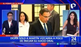 Martín Vizcarra: Estudio de abogados renuncia a la defensa legal del expresidente