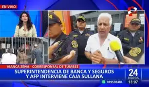 Representante de Caja Sullana hace un llamado a la calma: "Depositantes no van a tener ningún problema"