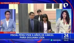 Giulliana Loza: Fiscal Domingo Pérez pide 6 años de cárcel contra abogada de Keiko Fujimori