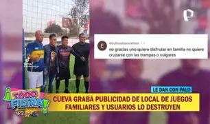 Christian Cueva pasa 'roche' después de promocionar local familiar en San Borja