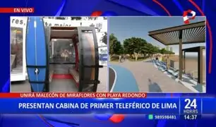Miraflores presenta prototipo del primer teleférico de Lima que operaría desde el 2025