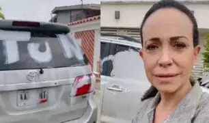 María Corina Machado denuncia atentado contra ella y su equipo a 10 días de las elecciones en Venezuela