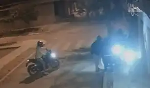 Piura: delincuentes en motocicleta interceptan a pareja y le roban sus celulares