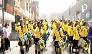 ¡Espectacular! Banda musical de colegio de Huaycán deslumbra con ritmos modernos durante desfile