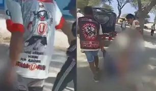¡Barristas criminales! Fanáticos de la ‘U’ masacran a hinchas de Alianza Lima por robar banderola a balazos