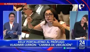 Tras revelarse chats con Cerrón: Kelly Portalatino se victimiza y asegura ser una "perseguida política"