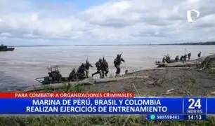 Marina del Perú, Brasil y Colombia realizan ejercicio multinacional en triple frontera amazónica