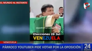 Sacerdote insta a venezolanos a reflexionar antes de votar el 28 de julio