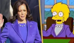 ¡Increíble! 'Los Simpson' anticiparon la candidatura presidencial de Kamala Harris hace 24 años
