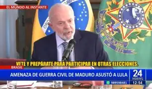 Lula da Silva: "Nicolás Maduro tiene que aprender que cuando pierdes, te vas"
