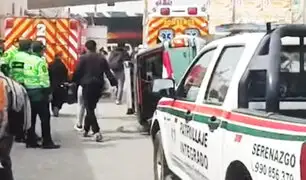¡Curva peligrosa!: Hombre salva de morir tras despiste de camioneta en Huachipa