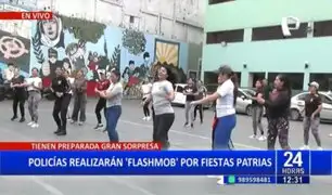Agentes del grupo terna realizarán 'flashmob' por Fiestas Patrias en Magdalena