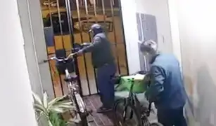 San Borja: delincuentes ingresan a edificio y roban bicicletas valorizadas en S/ 2500