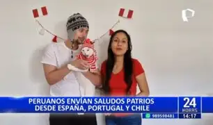 Peruanos en el mundo envían saludos por Fiestas Patrias