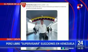 Perú Libre envía delegación para "supervisar" elecciones en Venezuela