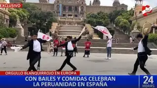 Comunidad peruana en Barcelona celebra Fiestas Patrias con danza y tradición