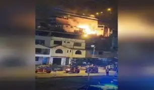 Incendio en SJL: siniestro se habría iniciado por explosión de balón de gas en taller clandestino