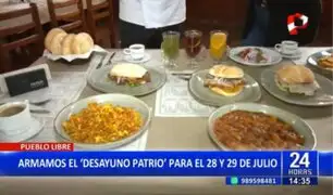 ¡Desayuno patrio!: Los mejores alimentos para iniciar la celebración por Fiestas Patrias