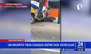 Trágico choque en Avenida Brasil deja un fallecido y múltiples heridos