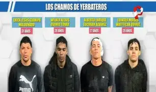 'Los Chamos de Yerbateros': así fue la captura de la banda criminal que desató balacera en San Luis