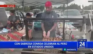 Fiestas Patrias: con sabrosa comida celebran al Perú en Estados Unidos