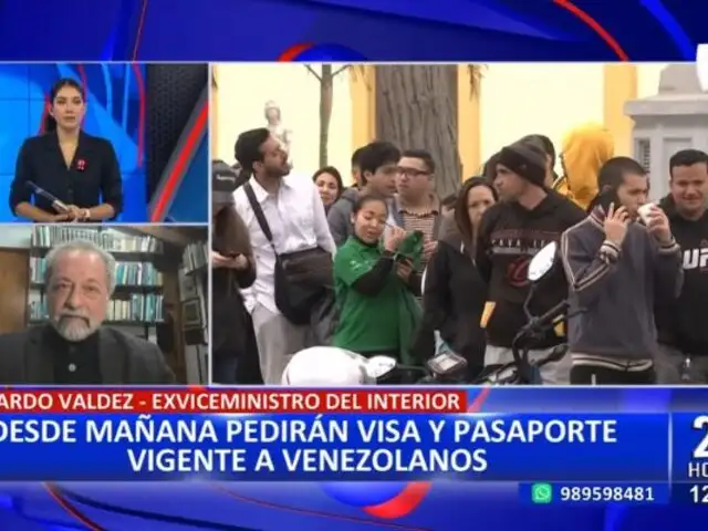 Ricardo Valdés: "La capacidad del gobierno para vigilar las fronteras es muy pequeña"
