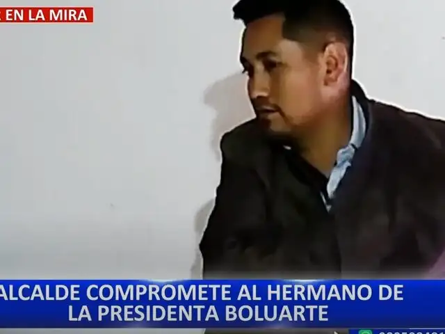 Alcalde de Aparicio Pomares implicado en presunta corrupción tras ser grabado recibiendo dinero