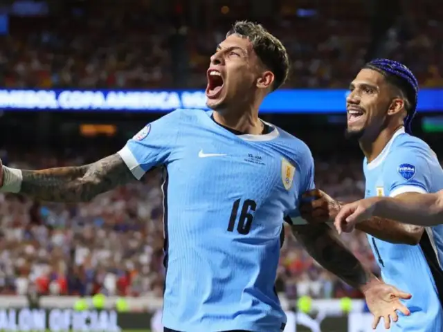 Copa América 2024: Uruguay venció 1-0 a Estados Unidos y clasificó a cuartos de final