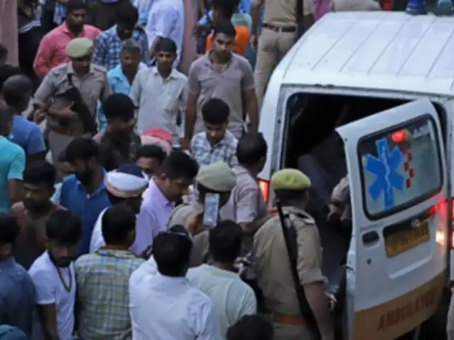Más de 100 muertos deja estampida durante una actividad religiosa en el norte de la India