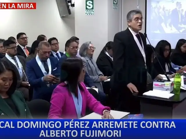 Juicio oral contra Keiko Fujimori: fiscal Domingo Pérez llama dictador a Alberto Fujimori