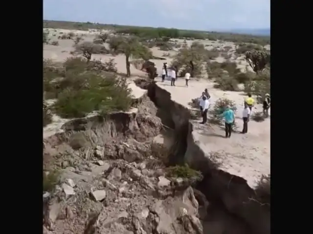 ¡Increíble! Aparece grieta de 6 kilómetros en México tras tormenta 'Alberto'