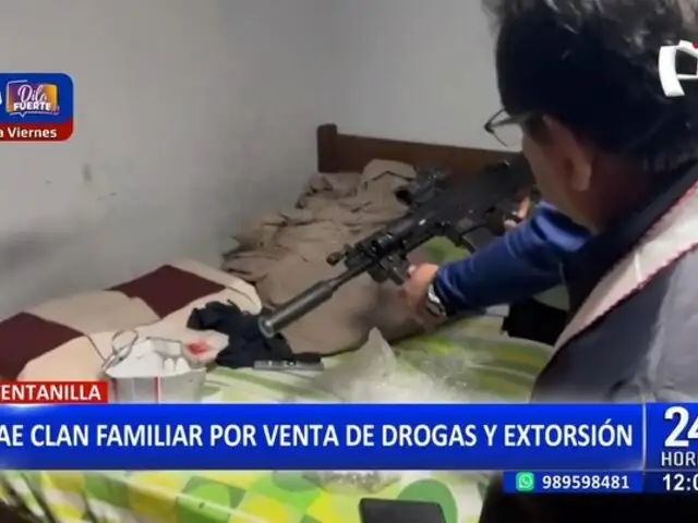 Policía desarticula clan familiar dedicado a la venta de drogas  y extorsión en Ventanilla