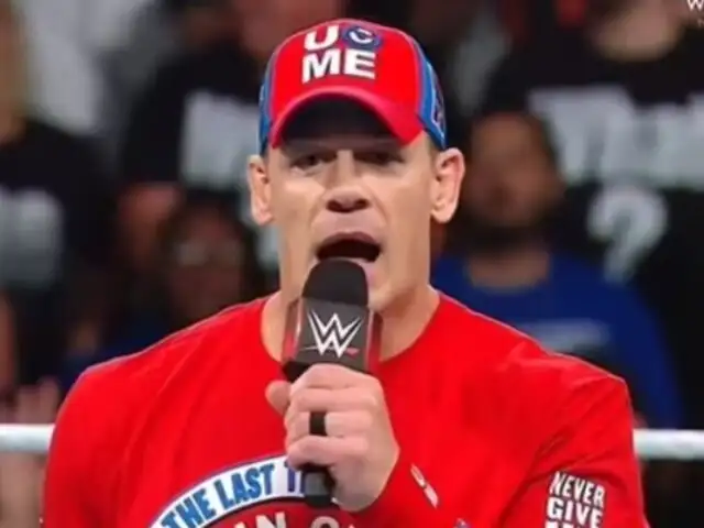 John Cena se despide de la WWE y anuncia tour de despedida este 2025